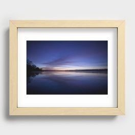 Lake Monona sunrise Recessed Framed Print