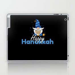 Elf Hanukkah Gnome Menorah 2021 Happy Hanukkah Laptop Skin