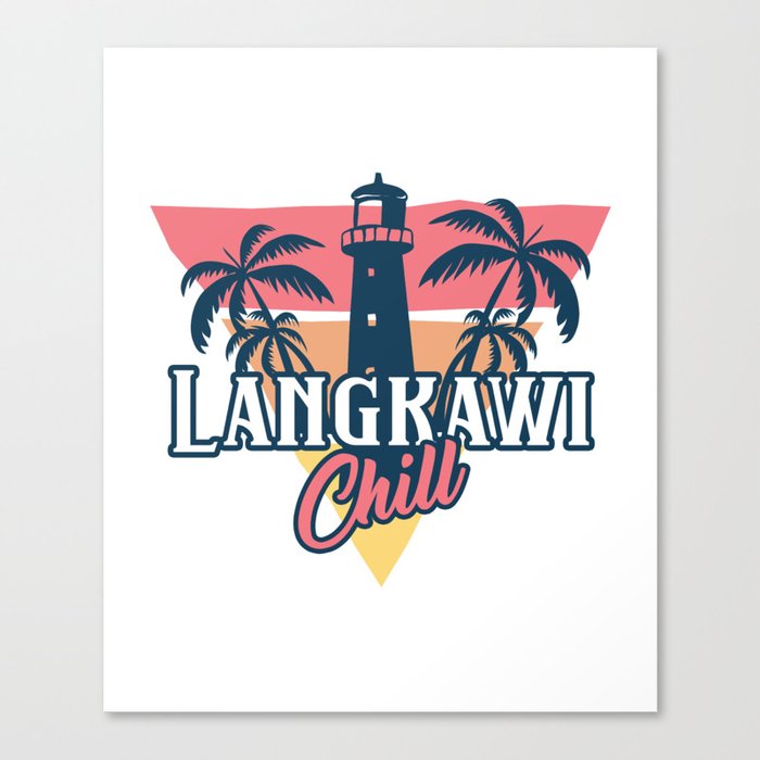 Langkawi chill Canvas Print