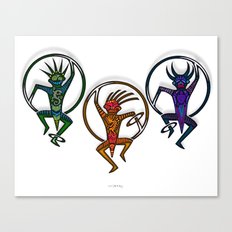 HOOP DANCERS II Canvas Print