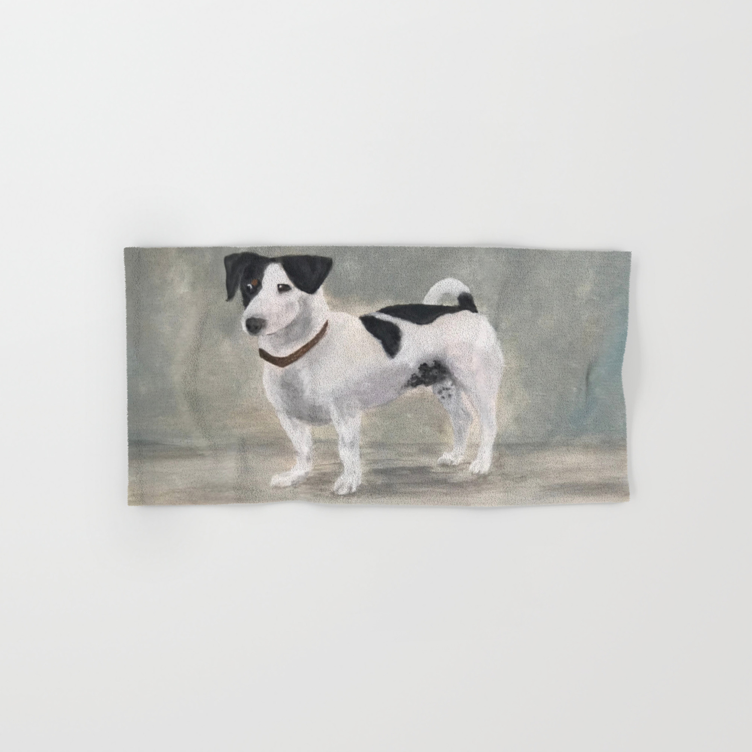 Mikko Jack Russell Terrier Hand Bath Towel