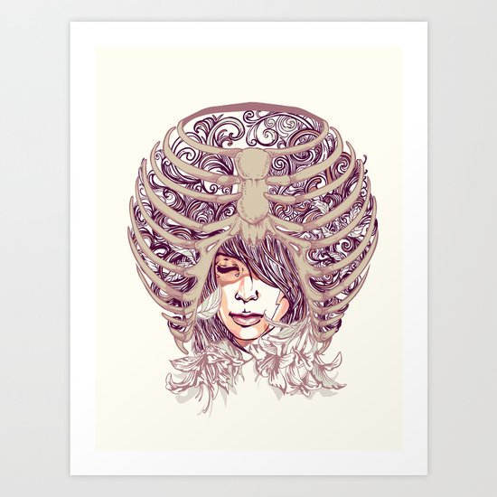 Your Bone Art Print