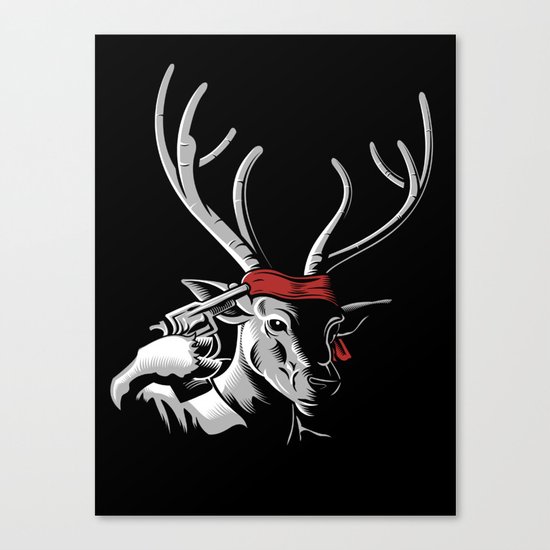 The Deer Hunter Canvas Print