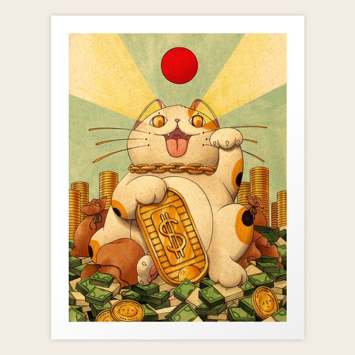 Money Art Prints, Framed & Recessed | Society6