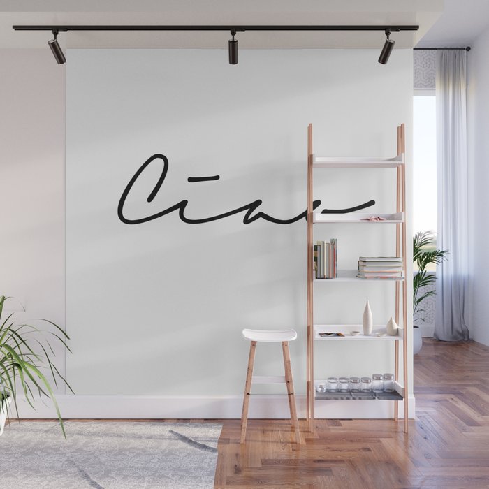 ciao Wall Mural