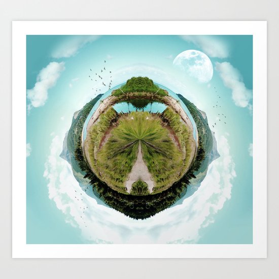 Nano Isle Art Print