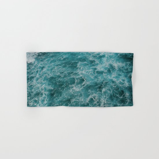faded waves Hand & Bath Towel