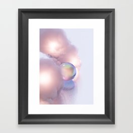 Magic sphere Framed Art Print