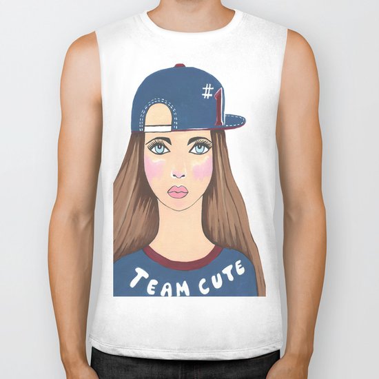 Team Cute Biker Tank