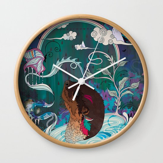 Delicate Distraction Wall Clock
