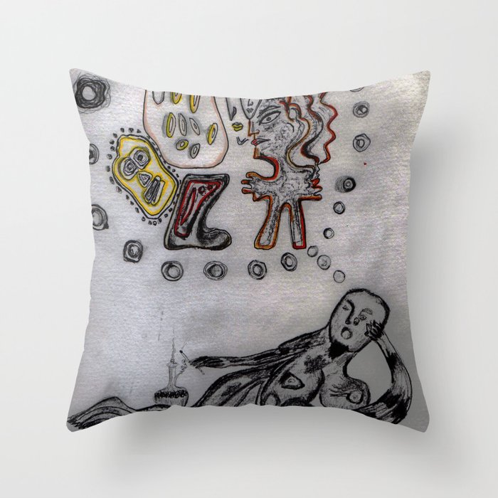 VISIONS Throw Pillow