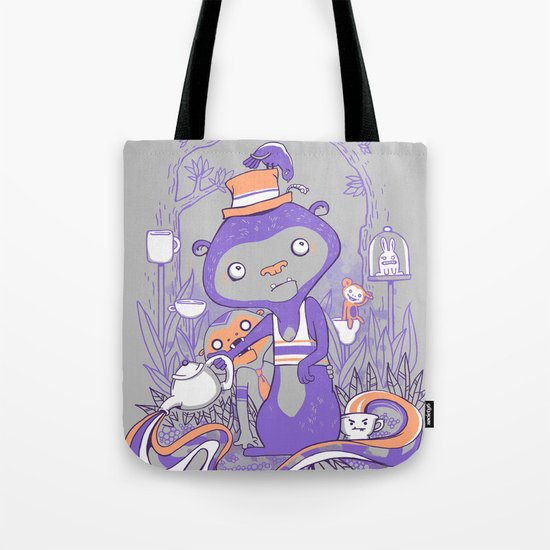 Tea Monkey Tea Party Tote Bag