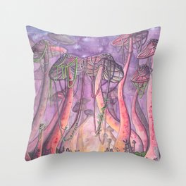 Moving to the Forest Throw Pillow