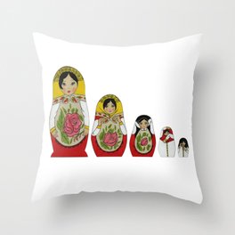 Birth of an Icon Throw Pillow