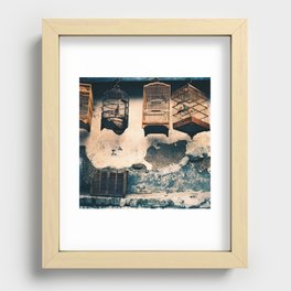 Home is where the heart is Recessed Framed Print