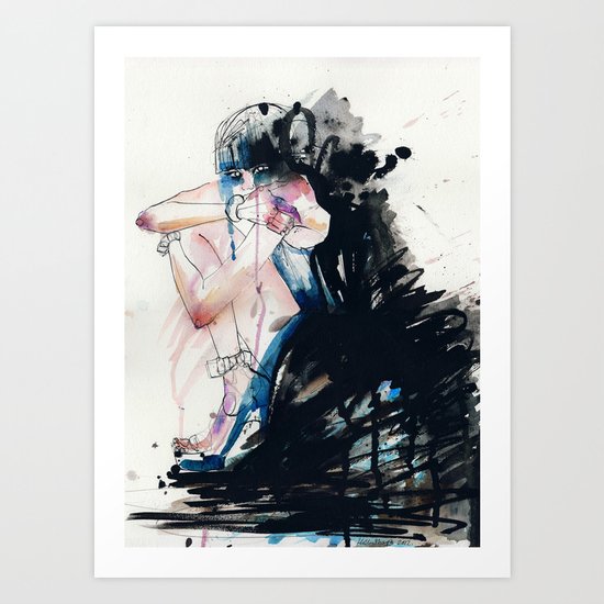 Fear Art Print