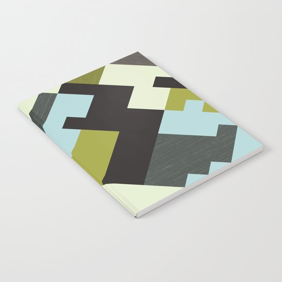 Rectangular geometric Notebook