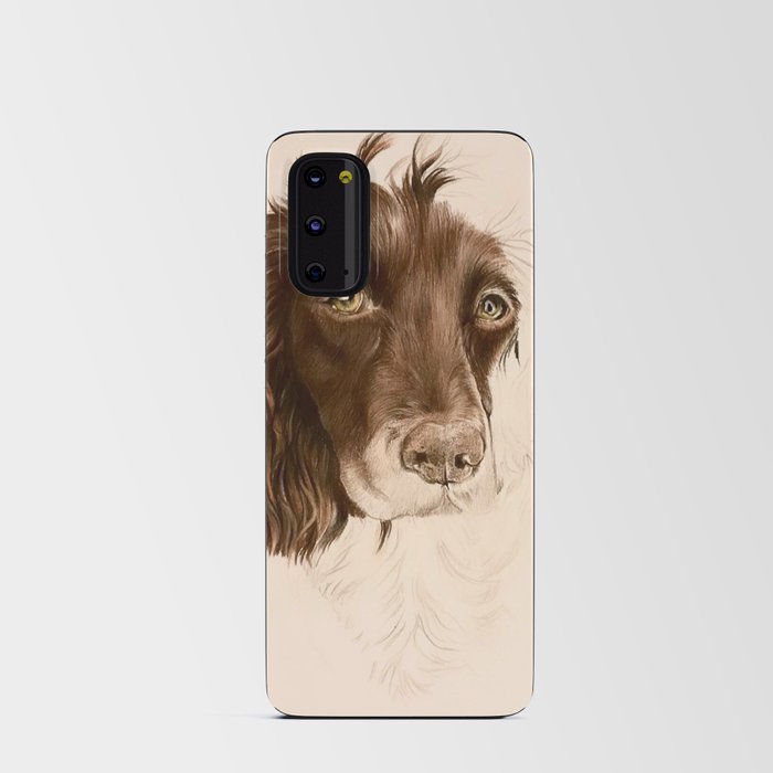 Mixed fur dog Android Card Case