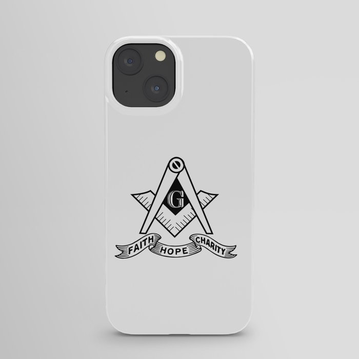 Freemasonry symbol iPhone Case