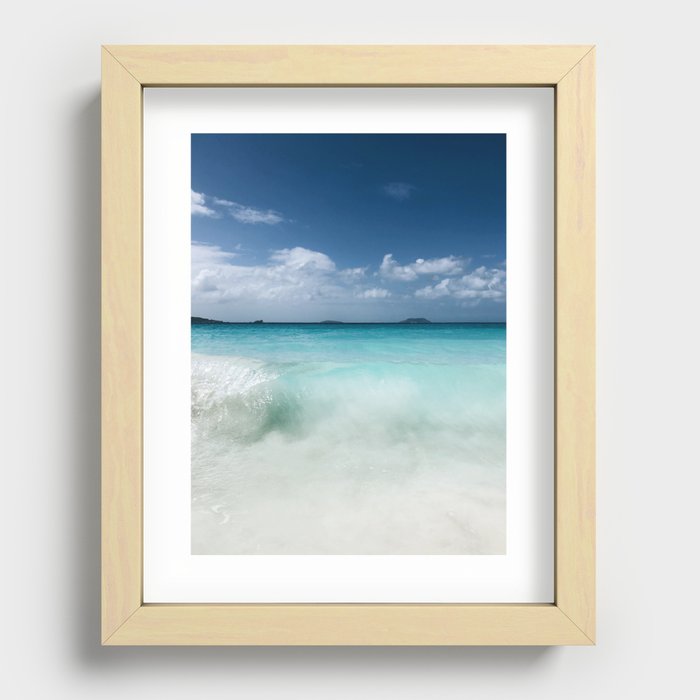 Island Time Recessed Framed Print