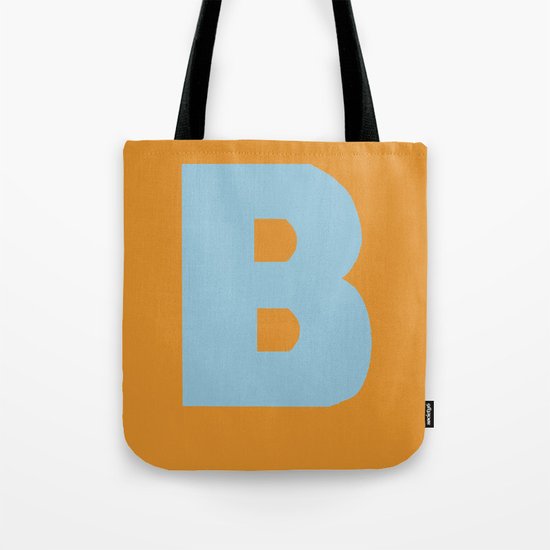 Blue B Tote Bag