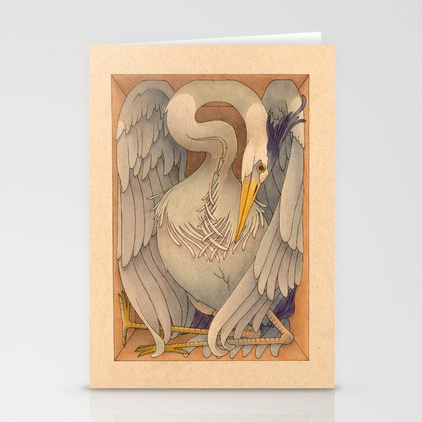 Great Blue Heron Stationery Cards