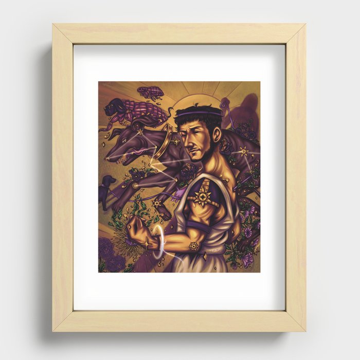 canis Recessed Framed Print