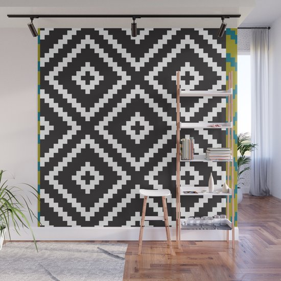 Ikea Lappljung Ruta Inverse Wall Mural By Dizzymoments Society6