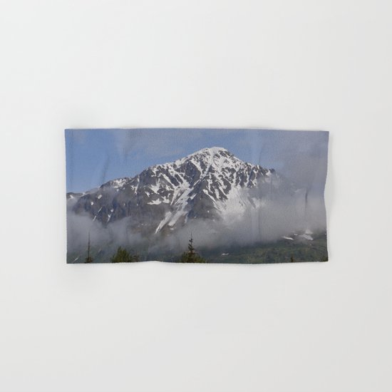 Seward Mountain Fog Hand & Bath Towel