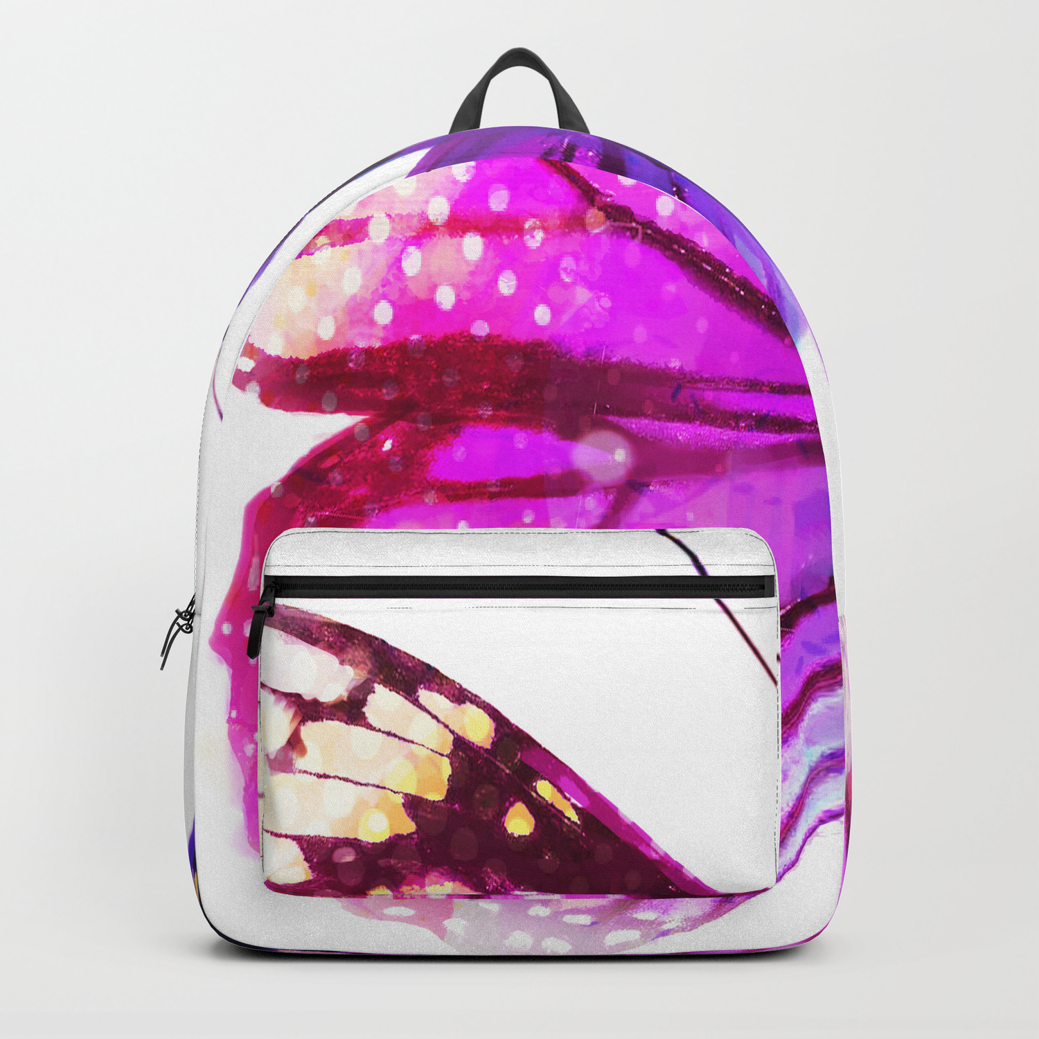 pink butterfly backpack