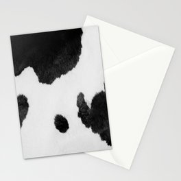 Cowhide animal fashion print Stationery Card