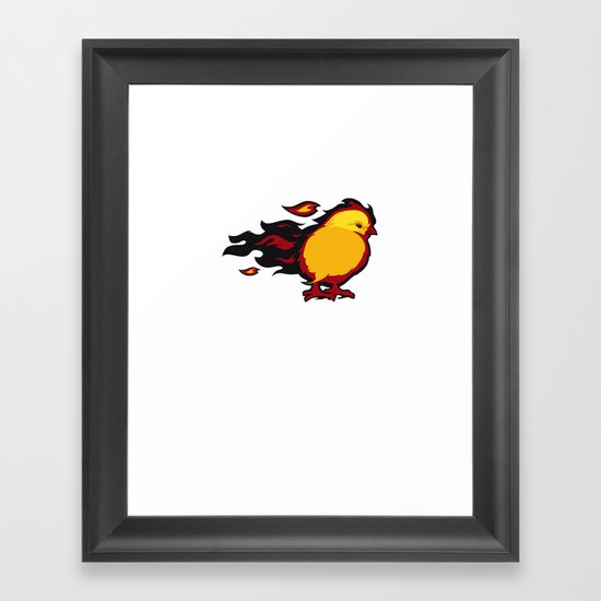Firechicken Framed Art Print