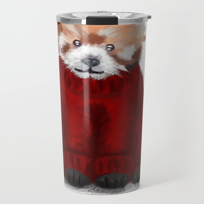 Red discount panda jumper