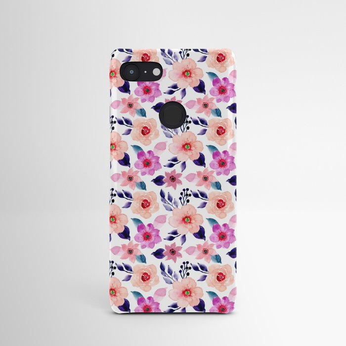 Pink flowers Android Case