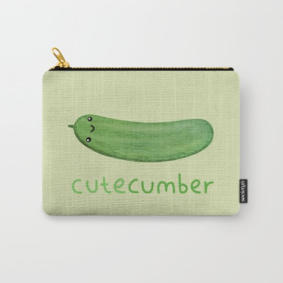 Cutecumber Carry-All Pouch