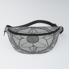 Diamonds and Flowers Fanny Pack