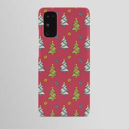 Christmas Pattern Tree Fairy Light Floral Android Case
