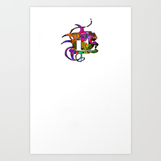 E Epsilon Art Print