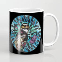Owl - Paper cut design Coffee Mug