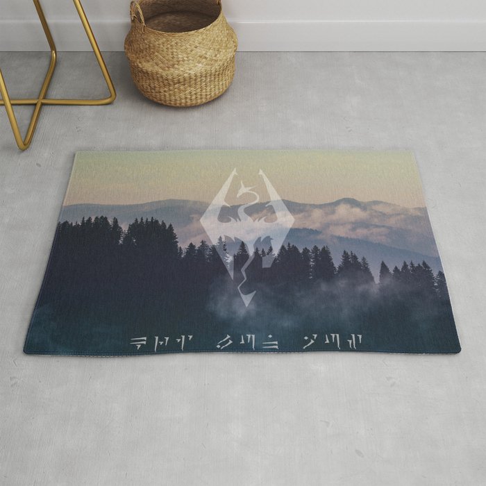 call of the mountains Rug