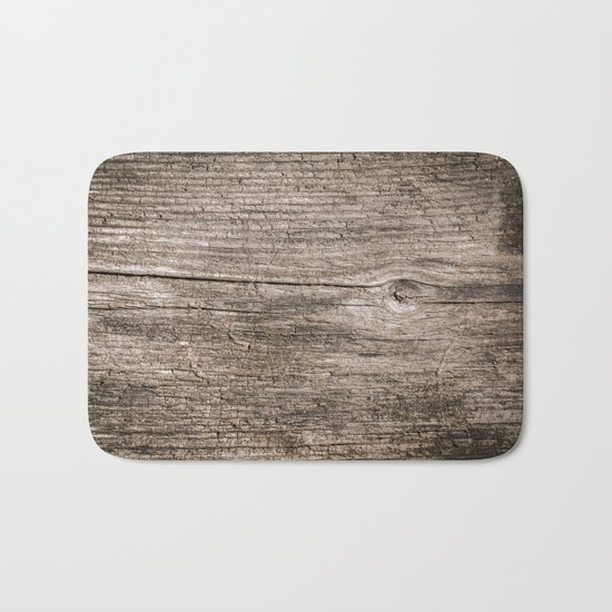 The old boards . Wood . Bath Mat