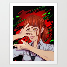 Makima Art Print