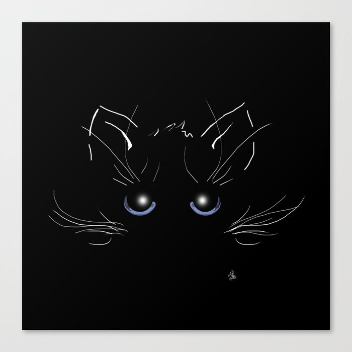 Cat's eye(s) Canvas Print