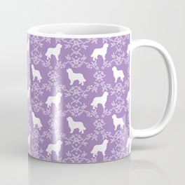 Bernese Mountain Dog florals dog pattern minimal cute gifts for dog lover silhouette Coffee Mug | Pets, Dog, Pattern, Pet, Florals, Bernesemountaindog, Dogs, Dogsilhouette, Mountaindog, Bernese 