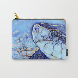 Blue Viper Carry-All Pouch | Cold, Winter, Bookworm, Snake, Animal, Deadmoroz, Menacing, Verycool, Elegant, Photo 