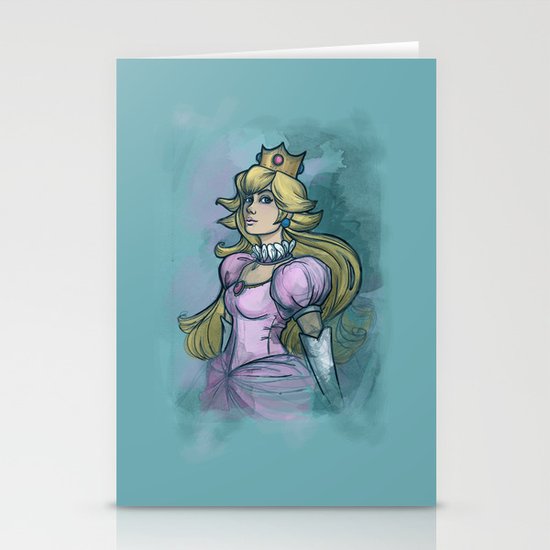 Princess Peach Stationery Cards