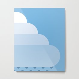 Cloud Deck - Stratus Cloud Metal Print