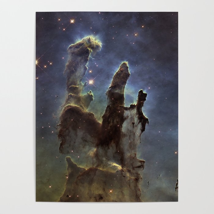 Pillars of Creation (Eagle Nebula) Poster