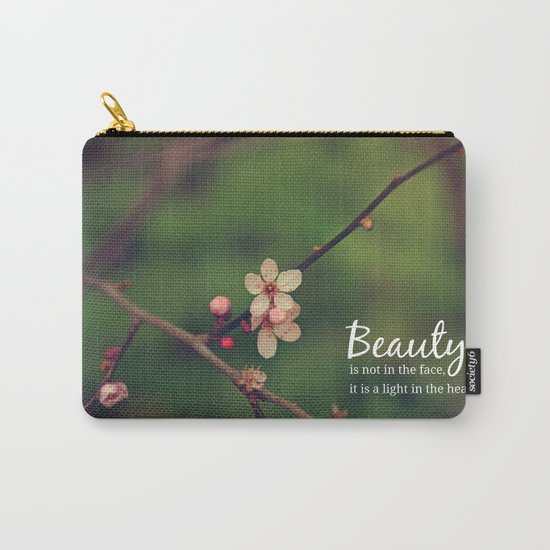 Beauty is in the heart Carry-All Pouch
