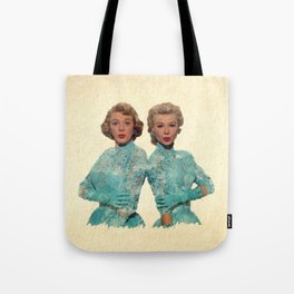 Two Different Faces... (Sisters) Tote Bag